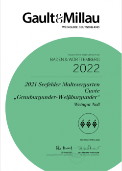 Cuvée Grau und Weiss trocken, Weingut Noll